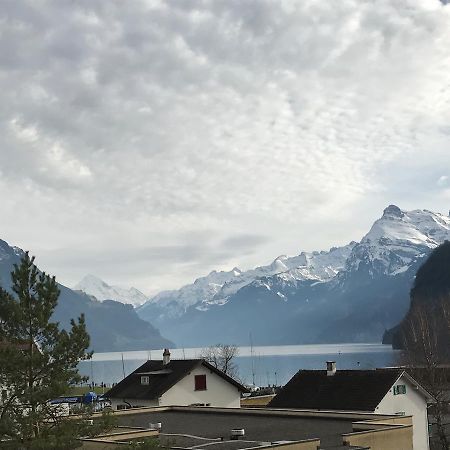 Ferienwohnung Mit Seesicht Brunnen Buitenkant foto