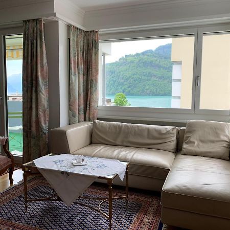 Ferienwohnung Mit Seesicht Brunnen Buitenkant foto